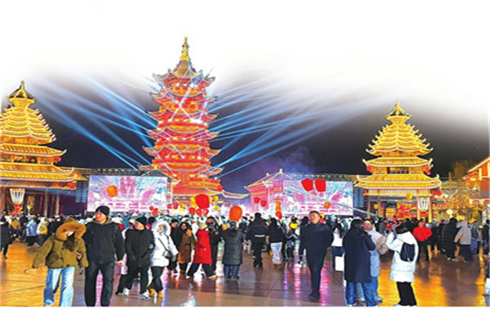 迎新仪式足 消费热潮涌